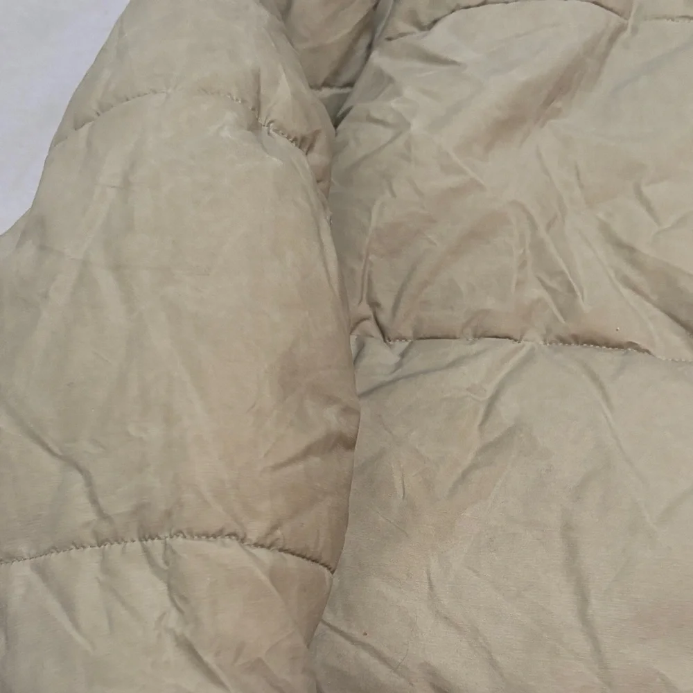 Zara Women's Beige Hooded Puffer Jacket - Picture 11 of 14